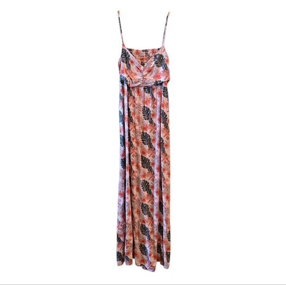Roxy Dresses & Skirts - 💜 ROXY Open Back Maxi Sun Dress Floral Summer Dress